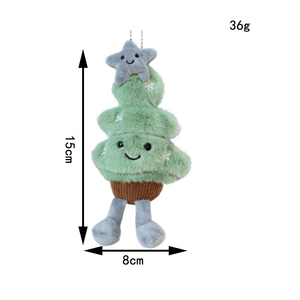 Pendentif <span class=keywords><strong>étoile</strong></span> mignon <span class=keywords><strong>de</strong></span> dessin animé, brodé, en peluche, pour arbre <span class=keywords><strong>de</strong></span> Noë<span class=keywords><strong>l</strong></span>, décoration intérieure et cadeaux <span class=keywords><strong>de</strong></span> fête - Product Image 5