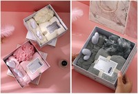 Juego de regalo de relajación de baño de lujo, Bola de baño espumosa, toalla ultrasuave, Red de pelo suave para la mejor experiencia de Spa en casa