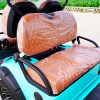 Voiturette de golf électrique puissante avec moteur performant, conduite fluide, 6 places, certifiée EEC