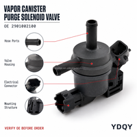 Vanne solénoïde de purge de cartouche de vapeur en gros 29010-02100 9044060002 pour Hyundai HB20 I10 Kia Picanto Rio 2901002100