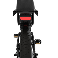 Nouveau Vélo Électrique Vintage Rétro 2025, Moped 52V 1000W, Fourche à Double Suspension, Siège Long Fatboys, Pneus Gras, 50KM/H, Vélo Électrique