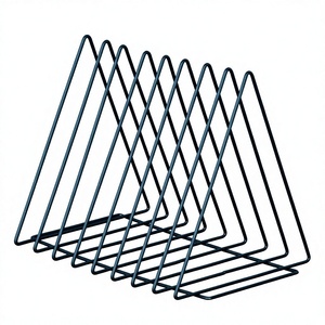 Étagère à CD en métal minimaliste, autoportante, modulaire, à plusieurs niveaux, plus de 6 étagères, meubles pour la maison, le bureau, le salon, noir - Product Image 1