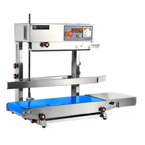 Hot Deal CA 160 Vertical Type Continuous Sealer Machine (L) 1100mm X (W) 550mm X (H) 590mm Dimensions for Freshness Preservation
