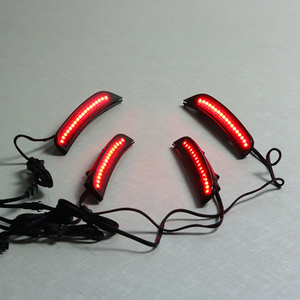 Feux de pare-chocs avant arrière à lentille fumée pour marqueurs latéraux de la série Dodge Charger Flow 2016 - Product Image 6