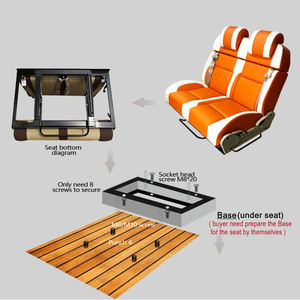 Asiento Cama Plegable Personalizado para RV con Cinturón de Seguridad de 3 Puntos para Vito - Conversión de Caravana de Lujo Impermeable - Product Image 3