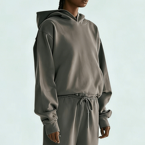 High-quality loose-fitting hoodies for men and women. Thick cotton pullover hoodies. Street style unisex hoodies. Customizable. - Product Image 5