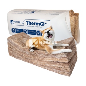 ASTM tiêu chuẩn R30 R38 cách nhiệt sợi thủy tinh batts cho gác mái greenhouset cách nhiệt kính len chăn trước cắt CuộN - Product Image 4