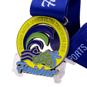 Medallas de Metal Personalizadas de Primera Categoría para Campeonatos de Carrera, Trofeos Deportivos de Eventos Individuales, Etiquetas Personalizadas Permanentes, OEM/ODM - Product Image 5