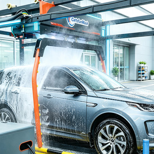 Machine de lavage de voitures automatique sans contact 360°, en acier inoxydable CE, nettoyage haute pression, séchage rapide à l'<span class=keywords><strong>air</strong></span> pour station-service - Product Image 1