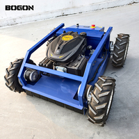 Mesin Pemotong Rumput Mini 4 Tak Roda Penggerak Remote Control Terbaik dengan Mesin Diesel, Peralatan Kebun Rumah untuk Dijual