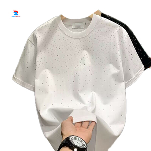<span class=keywords><strong>Polo</strong></span> da uomo comoda, bianca, a maniche corte, per abbigliamento casual - Product Image 1