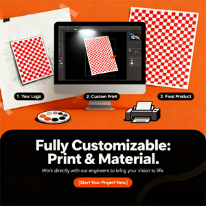 Feuilles de papier kraft brun enduites de PE, personnalisées, imperméables, de qualité alimentaire, résistantes à la graisse, jetables et biodégradables, pour emballage en gros - Product Image 4