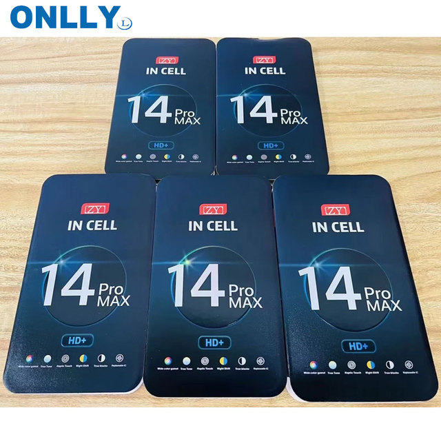 JK GX ZY HE Pantalla OLED Incell LCD Display for iPhone 14 Pro Max LCD Display Touch Screen Assembly for IPhoneX 11 XSMax XR