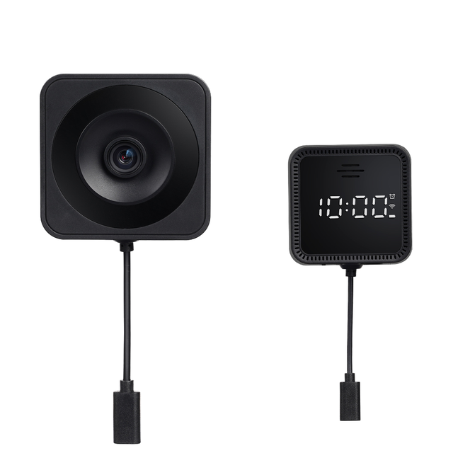 2.4GHz/5GHz Wi-Fi 8MP Cube Security Camera with Night Vision Motion Detection Two-Way Audio 5 Easy Installation Steps