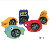 Jouets promotionnels éducatifs et mignons : Boussoles en bois pour aventures en plein air