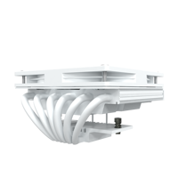 FEZCOOL A126-X67-1 Radiateur de refroidissement à 6 caloducs, ventilateur de processeur