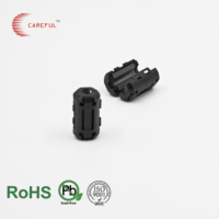 SCRC 30B Split Ferrite Clamp Core Inner 2.6mm for Below 2.6mm Cables Choke Coil Power Line EMI RFI Filter Transformer Ring Core