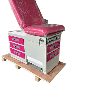 गर्म बिक्री के लिए गुलाबी आधुनिक मैनुअल ऑपरेशन स्त्री रोग परीक्षा तालिका - Product Image 6
