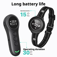 Collier anti-aboiement automatique rechargeable populaire pour chien, ultrasonique sans choc, correcteur de comportement à distance pour l'entraînement en intérieur et en extérieur