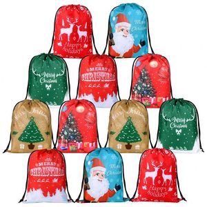 High Quality 420D Polyester <b>Drawstring</b> <b>Backpack</b> Christmas <b>Drawstring</b> <b>Backpack</b> Kids Waterproof <b>Drawstring</b> Light <b>Backpack</b> - Product Image 2