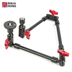 <span class=keywords><strong>Bras</strong></span> magique <span class=keywords><strong>articulé</strong></span> en aluminium à 3 sections <span class=keywords><strong>pour</strong></span> microphone Lumière LED - Product Image 2