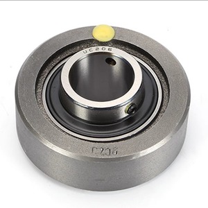 Rodamiento de rodillos esféricos UCC204 UCC205 UCC206 UCC207 UCC208 UCC209 UCC210 con carcasa de bloque de almohada, diámetro interior de 20 mm, hierro fundido - Product Image 2