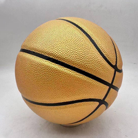 Özel PU Basketbol Topu, İç ve Dış Mekan Sporları için Bütil İç Lastikli Renkli Antrenman Basketbol Topu