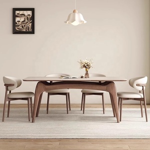 Silla de <span class=keywords><strong>Comedor</strong></span> de Madera Maciza de Abedul de Diseño Moderno y Contemporáneo, Respaldo Ergonómico, Ecológica, para Muebles de Hogar, Comedores de Hotel - Product Image 4