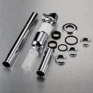 Botella <span class=keywords><strong>de</strong></span> aleación <span class=keywords><strong>de</strong></span> zinc, trampa en T, sifón duradero, lavabo <span class=keywords><strong>de</strong></span> tocador, accesorios <span class=keywords><strong>de</strong></span> plomería, cubierta <span class=keywords><strong>de</strong></span> <span class=keywords><strong>pared</strong></span>, <span class=keywords><strong>escurridor</strong></span> <span class=keywords><strong>de</strong></span> accesorios <span class=keywords><strong>de</strong></span> baño - Product Image 4