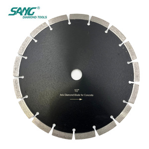 Hojas <span class=keywords><strong>de</strong></span> sierra segmentadas <span class=keywords><strong>de</strong></span> diamante ARIX soldadas con láser personalizables SANG para corte rápido <span class=keywords><strong>de</strong></span> <span class=keywords><strong>hormigón</strong></span> - Product Image 1
