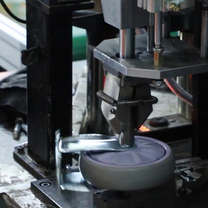 1,5 Zoll Platte Oberseite leicht arbeitsstark geräuschlos langlebig TPR einzelne Kugel Lager Schaukasten runder Teetisch rotierender Rollen - Product Image 3