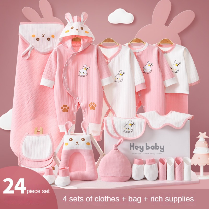 Set da 24 pezzi rosa