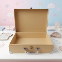 Boîte rigide carrée en papier kraft recyclable et écologique personnalisée, avec laminage mat, gaufrage, doublure en éponge argentée pour cadeau