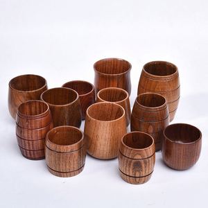 Jarra de Cerveza de Madera Maciza Premium, Vaso de Whisky - Jarra de Madera Hecha a Mano para Regalos y Promociones de Bares - Product Image 2