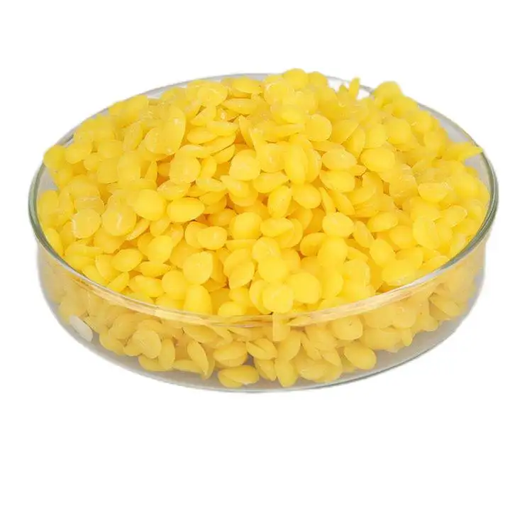 100% Pure Natural Refinado Alto Ácido Amarelo Grânulos De Cera De Abelha Cera De Abelha à venda