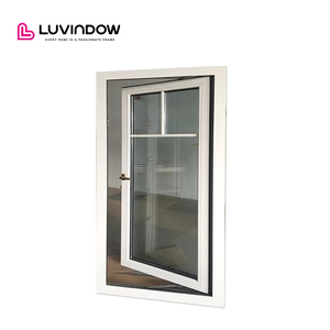 Tùy Chỉnh Thực Hiện Màu Trắng Bằng Gỗ Pháp Cửa Sổ Cửa Sổ Thiết Kế Hiện Đại Trang Trí Nướng Đu Mở Chống Trộm Louver Cho Khách Sạn - Product Image 6