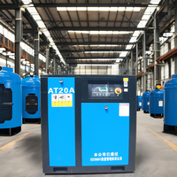 5.5kw/7.5kw/11kw/15kw 500 litres industrie électrique général 185 cfm moteur diesel aérographe vis compresseur d'air