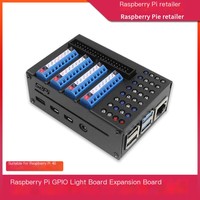 Papan Ekspansi Terminal GPIO Raspberry Pi Modul Ekspansi Antarmuka Output Port IO Raspberry Pi 3B/4B