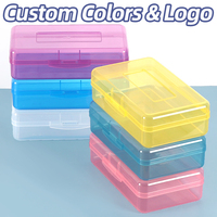 SUNSHING OEM ODM Trousse à crayons en plastique, Organisateur de bureau, Accessoires pour enfants, Étui pour pinceaux, Étui pour marqueurs, Boîte à stylos, Étui pour outils d'écriture