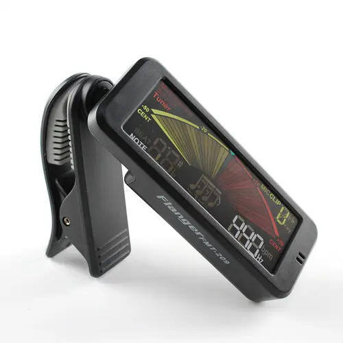 Flanger FMT-209 Clip-on Guitar Tuner Digital com Clip Mount para Guitarra Cromática Baixo Ukulele Violino Guitar Tuner