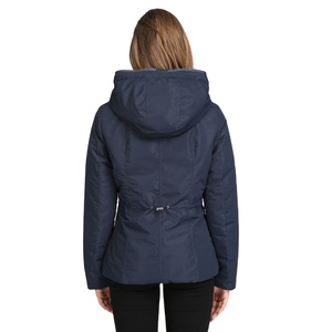 Manteau d'hiver double face pour <span class=keywords><strong>femme</strong></span>, à <span class=keywords><strong>capuche</strong></span>, léger, personnalisé, grande taille, - Product Image 5