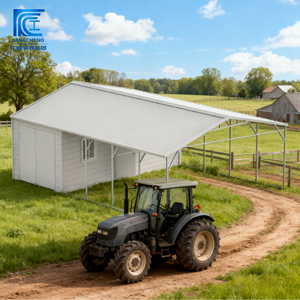 Garage en structure acier préfabriquée robuste, abri de rangement extérieur portable <span class=keywords><strong>et</strong></span> durable pour jardin <span class=keywords><strong>et</strong></span> entrepôt - Product Image 3