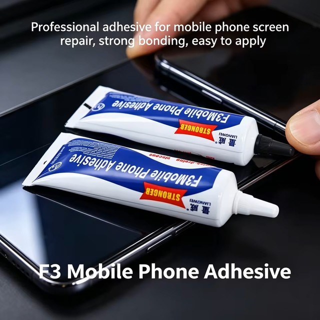 Version Cracked Screen Repair Adhesive Transparent Black Special Glue Phone Screen Crack Fix Glue for Daily Damage Repair