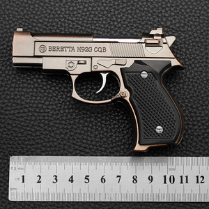 新型独特防风枪式充气打火机金属打火机 - Product Image 6