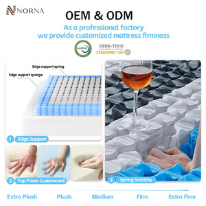 Плотный матрас толщиной 8 дюймов, прочный пружинный матрас, трансформируемый гипоаллергенный, ортопедический матрас фирмы - Product Image 6