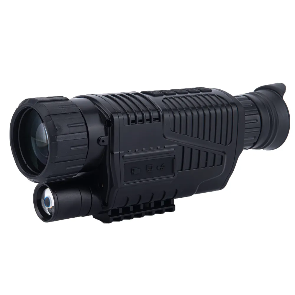 Shimmer FHD Night Vision NV-400 Night Shot Scope 300M Range 5x40 30MP Digital Infrared Monocular Camera Optics Surveillance