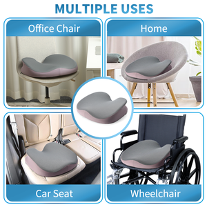 Pressure Relief Seat <strong>Cushion</strong> Hot-Selling Comfort Ergonomic Orthopedic Memory Foam Coccyx Support Car Seat <strong>Cushion</strong> - Product Image 6