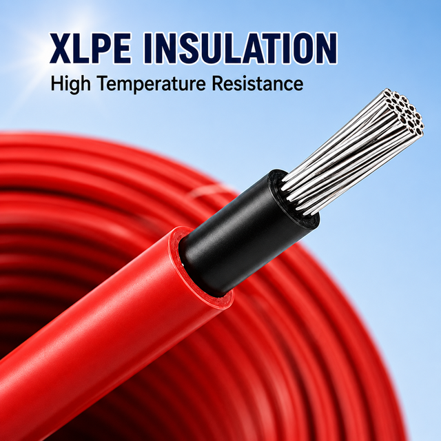 Hot Sale 2.5mm XLPE Power Cable Tinned Copper LSZH Jacket Low Voltage Flexible Cable for Solar PV System Installation