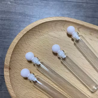 Flacons d'échantillon en verre vides en gros Bouteilles d'essai de parfum Mini bouteilles d'échantillon rechargeables en verre avec couvercles