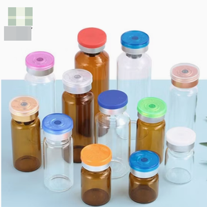 Frasco de Vidrio Transparente Vacío de 3ml 5ml 10ml, Venta al por Mayor, Impresión de Color Personalizada, Disponible en Stock - Product Image 1
